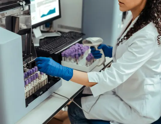 Modern laboratories and equipment